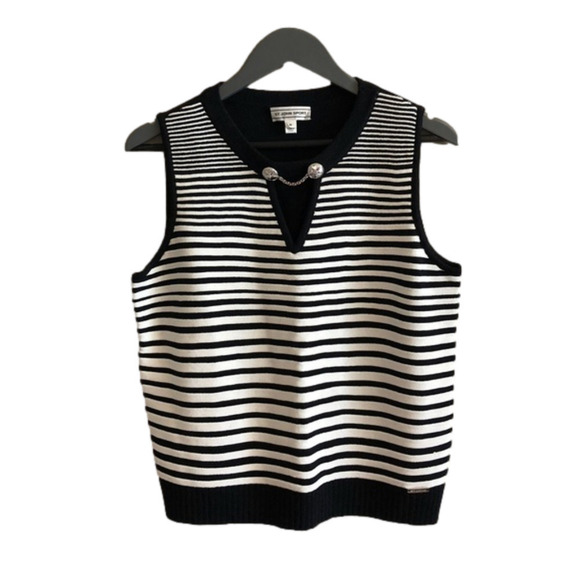 𝅺ST. John knit sleeveless top - Picture 1 of 4